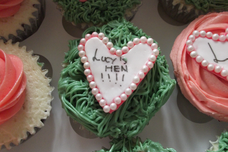 Hen Party Cupcakes