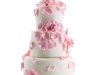 Three-tiered Wedding Cake