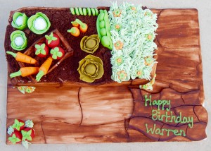 Gardening Birthday Cakes