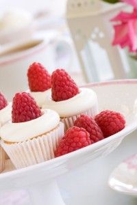 Vodka and Raspberry Cupcakes