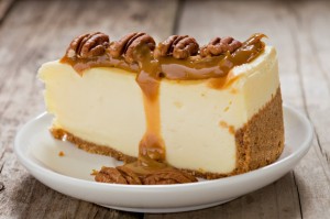 Salted Caramel and Vanilla Cheesecake pic