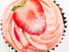 Strawberry and Champagne Cupcake 