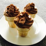 Chocolate Ice Cream Cupcakes